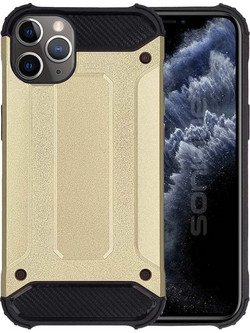 Sonique Heavy Armor Back Cover Gold (iPhone 11 Pro)