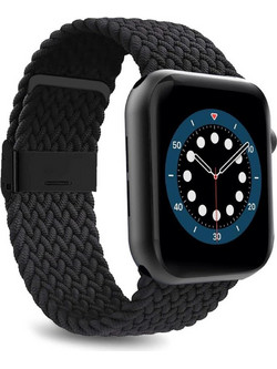 Puro Loop Λουράκι Υφασμάτινο Black (Apple Watch 38 / 40 / 41mm)