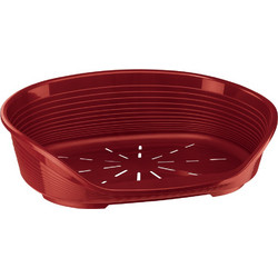 Ferplast Siesta Deluxe 8 Καλάθι Κρεβάτι Σκύλου Μπορντό 82x59.5cm