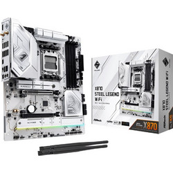 Asrock X870 Steel Legend WiFi Motherboard ATX με AMD AM5 Socket