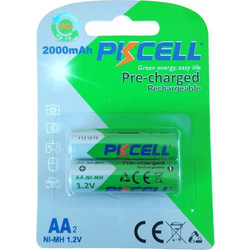 Pkcell Rechargeable AA 2000mAh 2τμχ