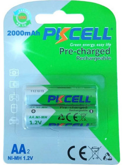 Pkcell Rechargeable AA 2000mAh 2τμχ