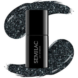 Semilac 096 Starling Night Glitter Ημιμόνιμο Βερνίκι Νυχιών 7ml