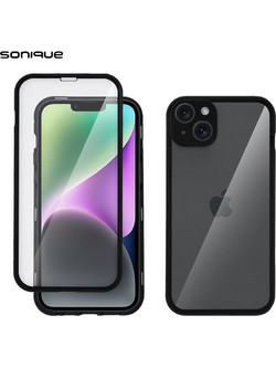 Sonique 360 Full Protector Cover Black (iPhone 14 Plus)