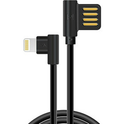 Remax RC-083i Angle 90° USB-A to Lightning Cable 1.8m Black