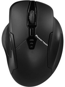 Powertech PT-1288 Ασύρματο Ποντίκι Black
