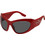 Marc Jacobs MARC773S C9AIR Γυναικεία Γυαλιά Ηλίου Oversized Κοκάλινα Κόκκινο με Μαύρο Φακό