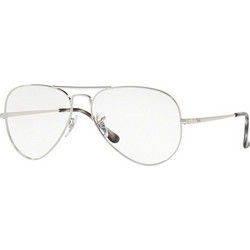 Ray-Ban RB6489 2501 Ανδρικός Σκελετός Γυαλιών Οράσεως Μεταλλικός Ασημί