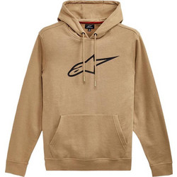 Alpinestars Ανδρικό Φούτερ με Κουκούλα & Τσέπες Μπεζ 30506220