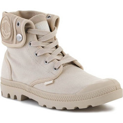 Palladium Baggy Γυναικεία Αρβυλάκια Εκρού με Χοντρό Χαμηλό Τακούνι 92353-221-M
