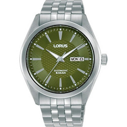 Lorus Ανδρικό Ρολόι Αυτόματο με Ασημί Μεταλλικό Μπρασελέ RL487BX9