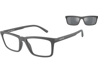 Arnette AN4333 28411W Ανδρικός Σκελετός Γυαλιών Οράσεως με Clip-On Κοκάλινος Μαύρος