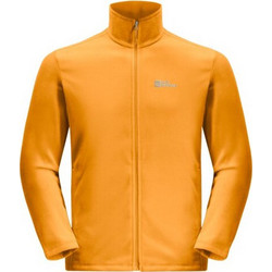 Jack Wolfskin Taunus Fz Ανδρική Ζακέτα Fleece με Φερμουάρ Πορτοκαλί 1711451-0054