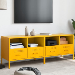 vidaXL Έπιπλο Τηλεόρασης Μεταλλικό Μ68xΠ39xΥ50.5cm 68X39X50 843049