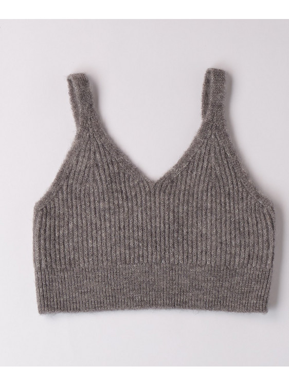 iDo Παιδικό Crop Top Αμάνικο Γκρι 4A952-8993