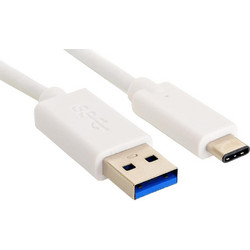 Sandberg USB-A to USB-C 1m White 136-15
