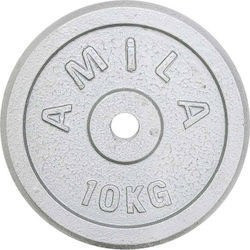 Amila Δίσκος Μεταλλικός 10kg Φ28mm