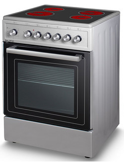 SILIFO SF6163 Κουζίνα Ηλεκτρική 65lt με Κεραμικές Εστίες 43cm