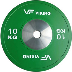 Viking Competition Δίσκος Ολυμπιακού Τύπου Bumper 10kg Φ50mm