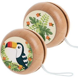 Parisis Μπομπονιέρα Βάπτισης Γιο Γιο Toucan από Ξύλο Μ900