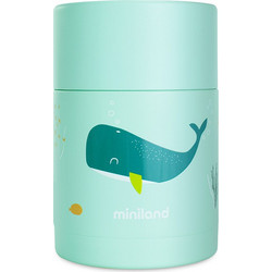 Miniland Βρεφικό Θερμός Φαγητού Ανοξείδωτο Ocean Whale 600ml