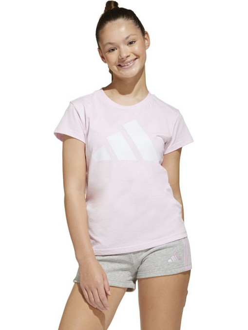 Adidas Παιδικό T-Shirt Κοντομάνικο Ροζ JC9623