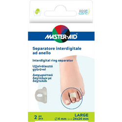 Master Aid Interdigital Ring Separator Διαχωριστικό Δαχτύλων για Κάλους Large 2τμχ