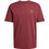Adidas Trefoil Essentials Ανδρικό Αθλητικό T-Shirt Μπορντό JC9992