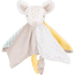 KikkaBoo Joyful Mice Πανάκι Παρηγοριάς Γκρι Κίτρινο MICE31201010371