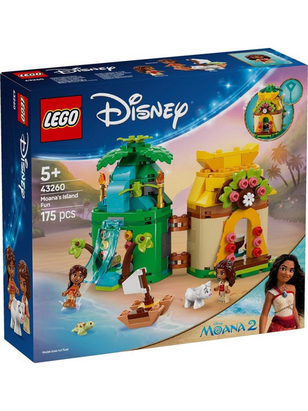 Lego Disney Moana's Island Fun για 5+ Ετών 43260