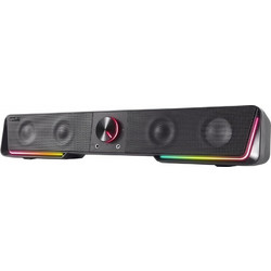 Speedlink SL-830200 Gravity Ασύρματα Ηχεία Υπολογιστή 2.0 3W με Bluetooth & RGB Φωτισμό Μαύρα