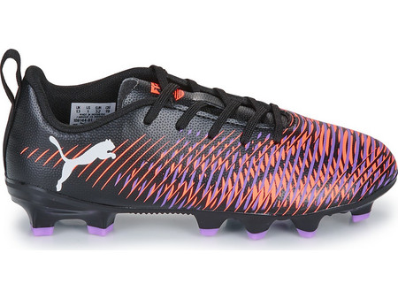 Puma Future 8 FG/AG 108144-01 Παιδικά Ποδοσφαιρικά Παπούτσια με Τάπες Μαύρα