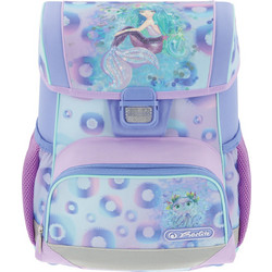 Herlitz Loop Mystic Mermaid Σχολική Τσάντα Πλάτης Δημοτικού Λιλά 50046263
