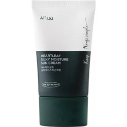 Anua Heartleaf Silky Αντηλιακή Κρέμα Προσώπου SPF50+ 50ml