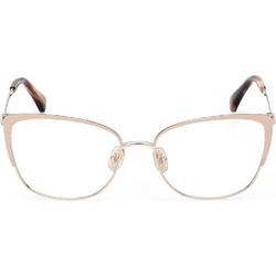Max Mara MM5106 028 Γυναικείος Σκελετός Γυαλιών Οράσεως Μεταλλικός Μπεζ