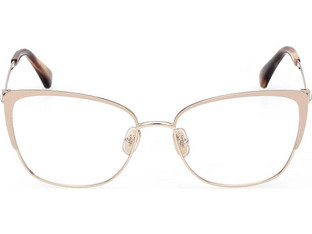 Max Mara MM5106 028 Γυναικείος Σκελετός Γυαλιών Οράσεως Μεταλλικός Μπεζ