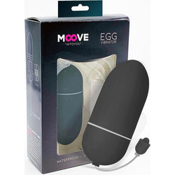 IntoYou Moove Vibrating Egg 10 Functions Δονητής Egg Μαύρος