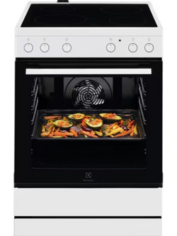 Electrolux LKR62000BW Κουζίνα Ηλεκτρική 73lt με Κεραμικές Εστίες 59.6cm