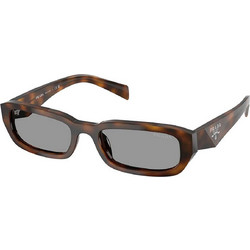 Prada PRB06S 20D50Q Ανδρικά Γυαλιά Ηλίου Ορθογώνια Ταρταρούγα με Μαύρο Φακό