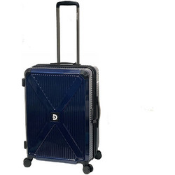 Discovery DL22HA.60.119 Βαλίτσα Μεσαία 65x43x27cm με 4 Ρόδες Navy Μπλε