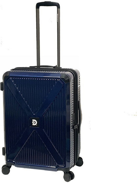 Discovery DL22HA.60.119 Βαλίτσα Μεσαία 65x43x27cm με 4 Ρόδες Navy Μπλε