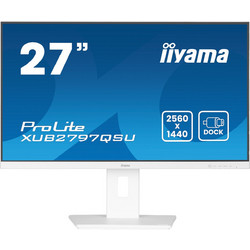 iiyama ProLite XUB2797QSU-W2 IPS Monitor 27" 2560x1440 QHD 100Hz 1ms