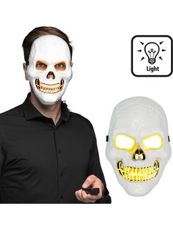 Μάσκα Killer Skull με Led 72258