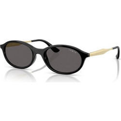 Vogue VO5625S W44/87 Γυαλιά Ηλίου Στρογγυλά Μαύρο Χρυσό με Μαύρο Φακό