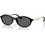 Vogue VO5625S W44/87 Γυαλιά Ηλίου Στρογγυλά Μαύρο Χρυσό με Μαύρο Φακό
