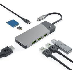 Green Cell USB-C Docking Station με HDMI PD
