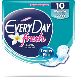 EveryDay Fresh Normal Ultra Plus Σερβιέτες με Φτερά για Κανονική Ροή 5 Σταγόνες 10τμχ