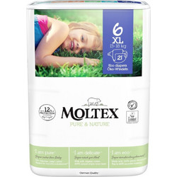 Moltex Pure & Nature Πάνες No6 13-18kg 21τμχ