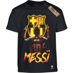 Takeposition Lionel Messi N10 Παιδικό T-Shirt Κοντομάνικο Μαύρο Κίτρινο 806-5542