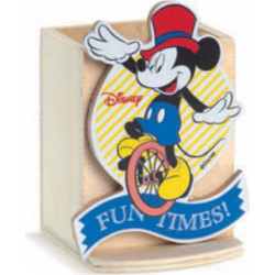 Parisis Μπομπονιέρα Βάπτισης Μολυβοθήκη Mickey Mouse από Ξύλο NA2109